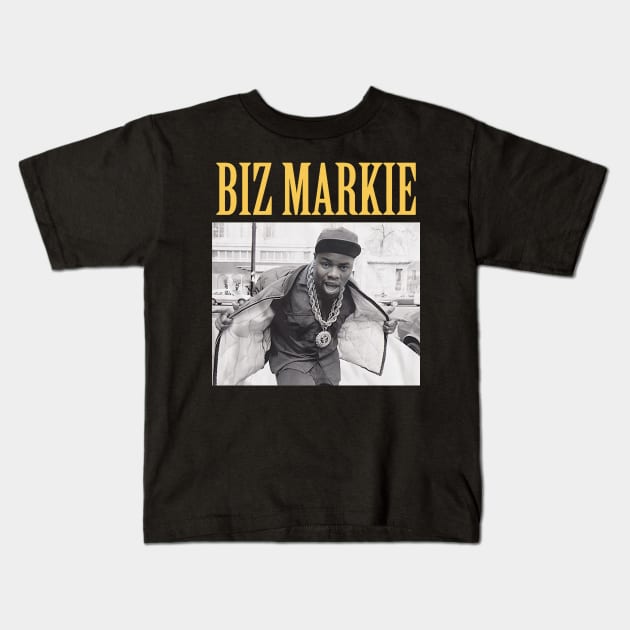 biz markie Kids T-Shirt by calistoneug